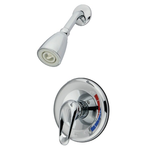 Shower Faucet, 2, Wall Mount, Polished Chrome